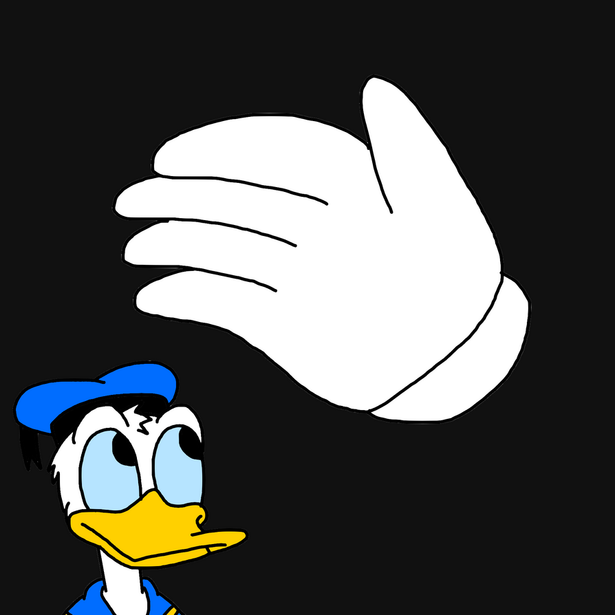 Donald Duck With Master Hand By Ultra Shounen Kai Z On DeviantArt donald-duck-with-master-hand-by-ultra-shounen-kai-z-on-deviantart