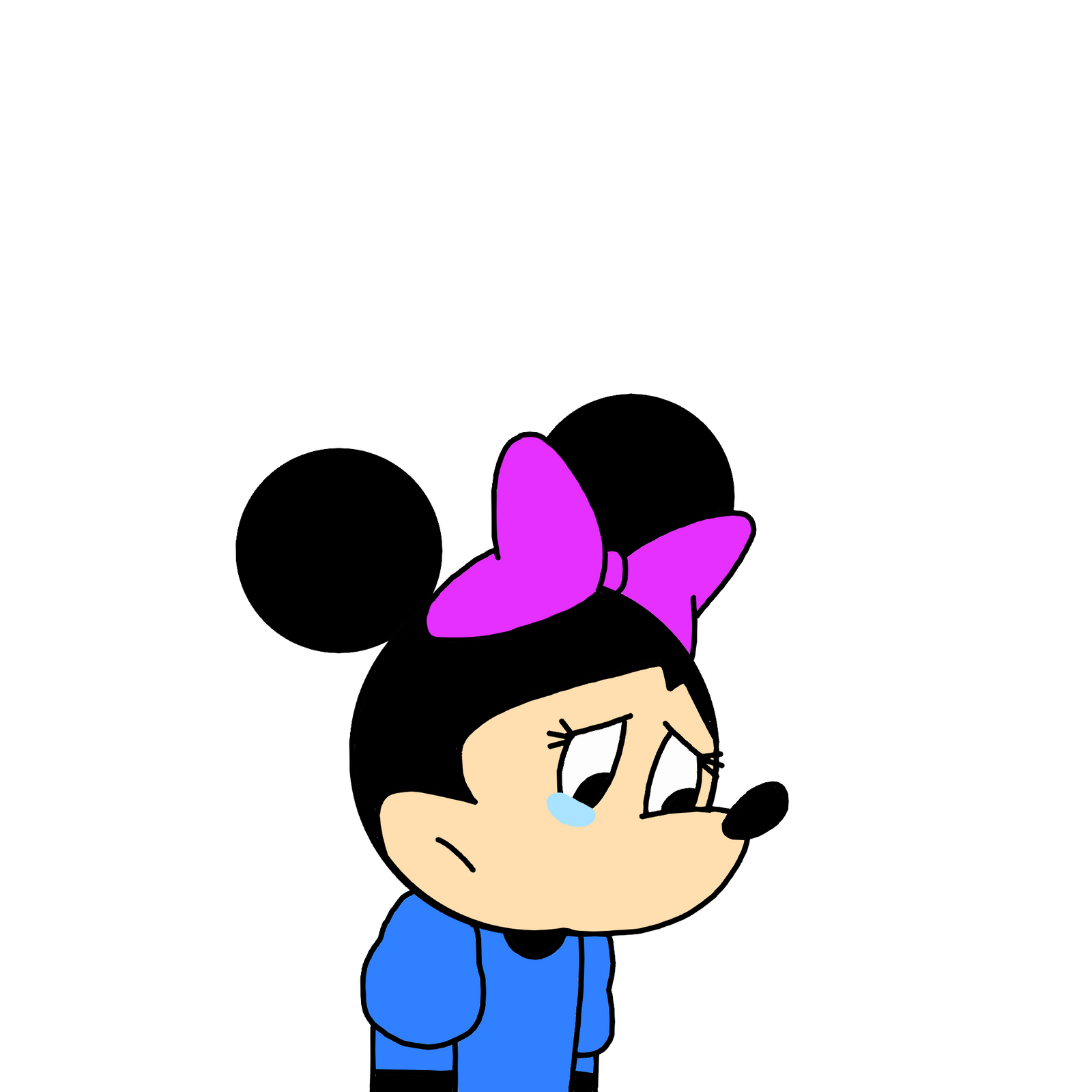Sorry Minnie Minnie Mouse crying by Mega-Shonen-One-64 on DeviantArt