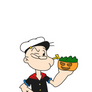 Popeye with Pumpkin and Spinach