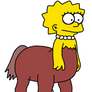 Lisa Simpson as centaur