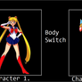 Body Switching - Sailor Moon and Sakura Kinomoto