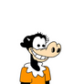 Clarabelle Cow smiling and showing teeth