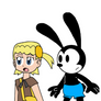 Bonnie with Oswald