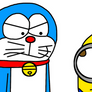 Doraemon mad at Stuart