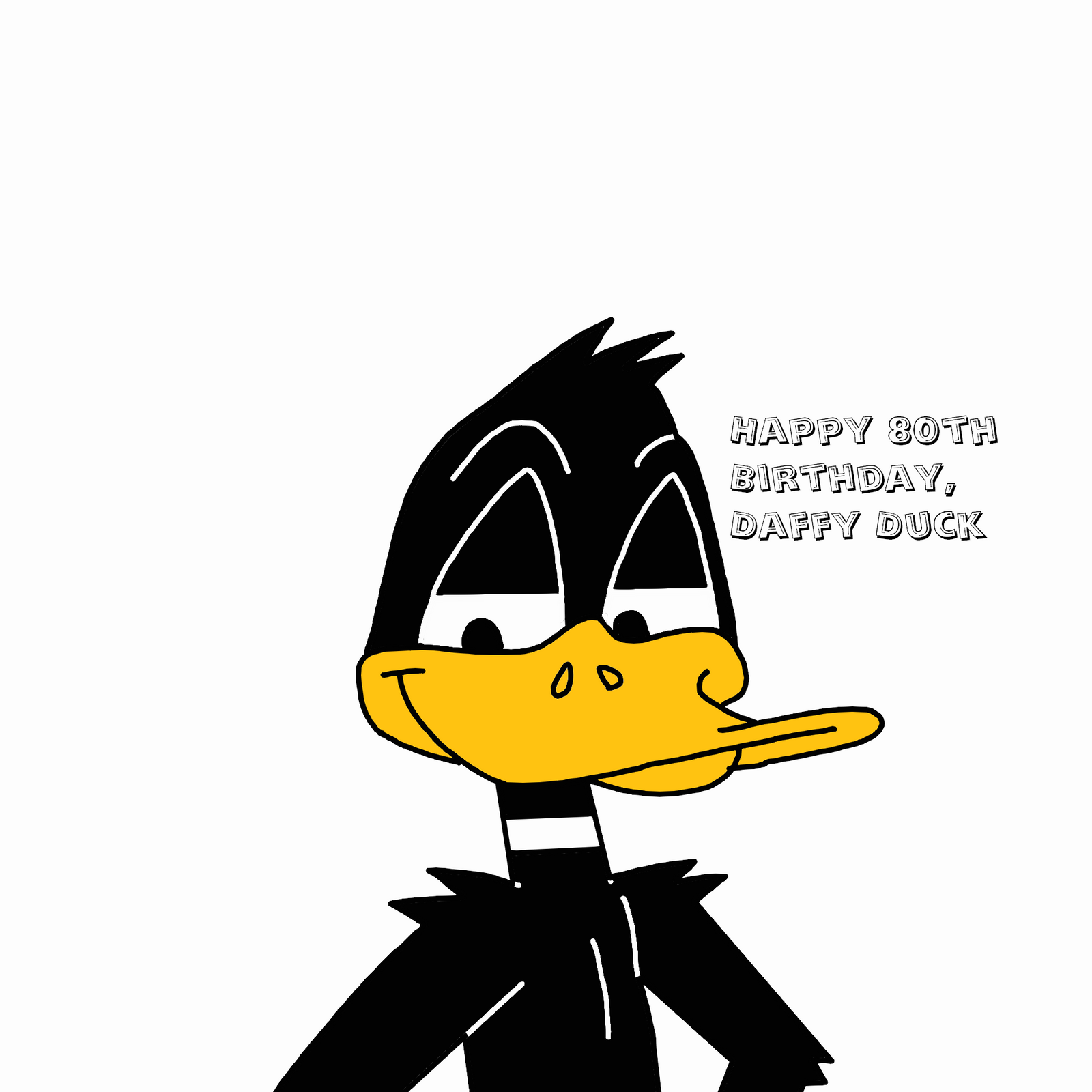 Happy Late 80th Birthday, Daffy Duck!!!! by Ultra-Shounen-Kai-Z on ...