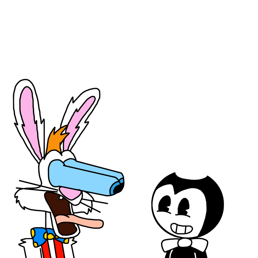 Roger Rabbit meets Bendy by Ultra-Shounen-Kai-Z on DeviantArt