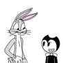 Bugs Bunny meets Bendy