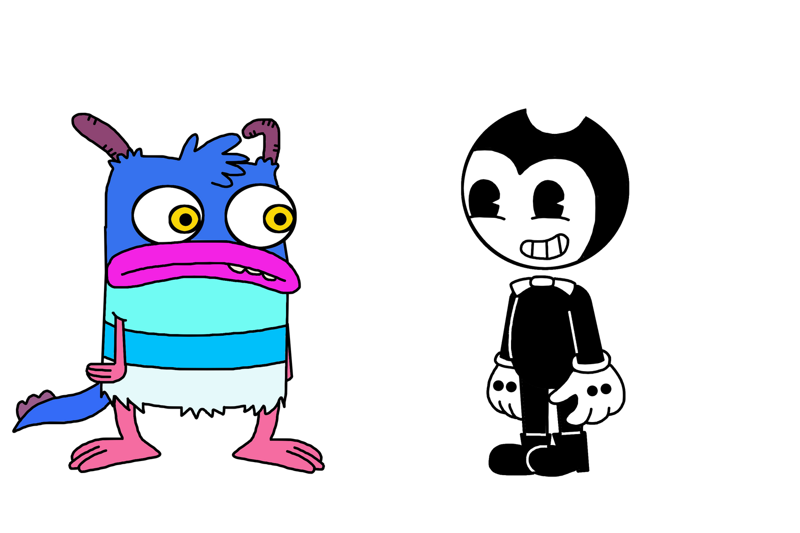 Bunsen Meets Bendy By Ultra Shounen Kai Z On Deviantart Bunsen Meets Bendy By Ultra Shounen Kai Z On Deviantart