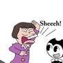 Iyami meets Bendy