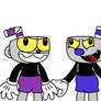 Evil Cuphead and Evil Mugman