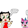 Betty Boop meets Unikitty