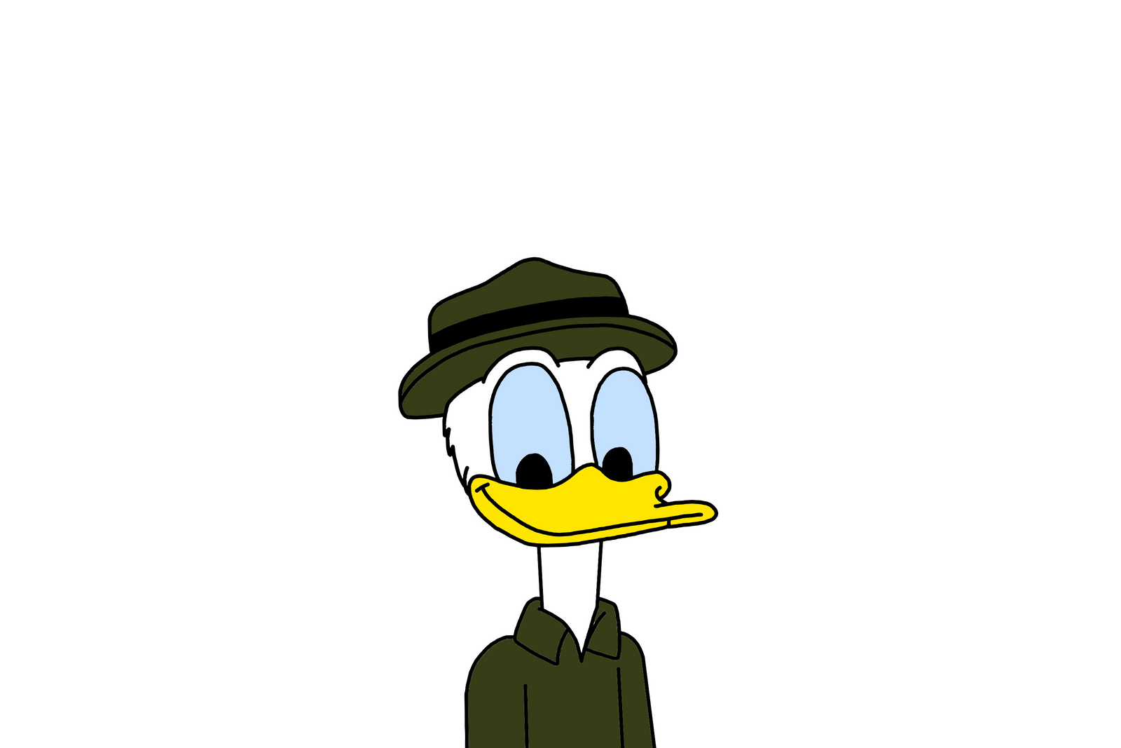 Donald as park ranger from Bearly Asleep by Ultra-Shounen-Kai-Z on ...