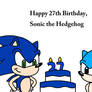 Happy Late 27th Birthday, Sonic the Hedgehog