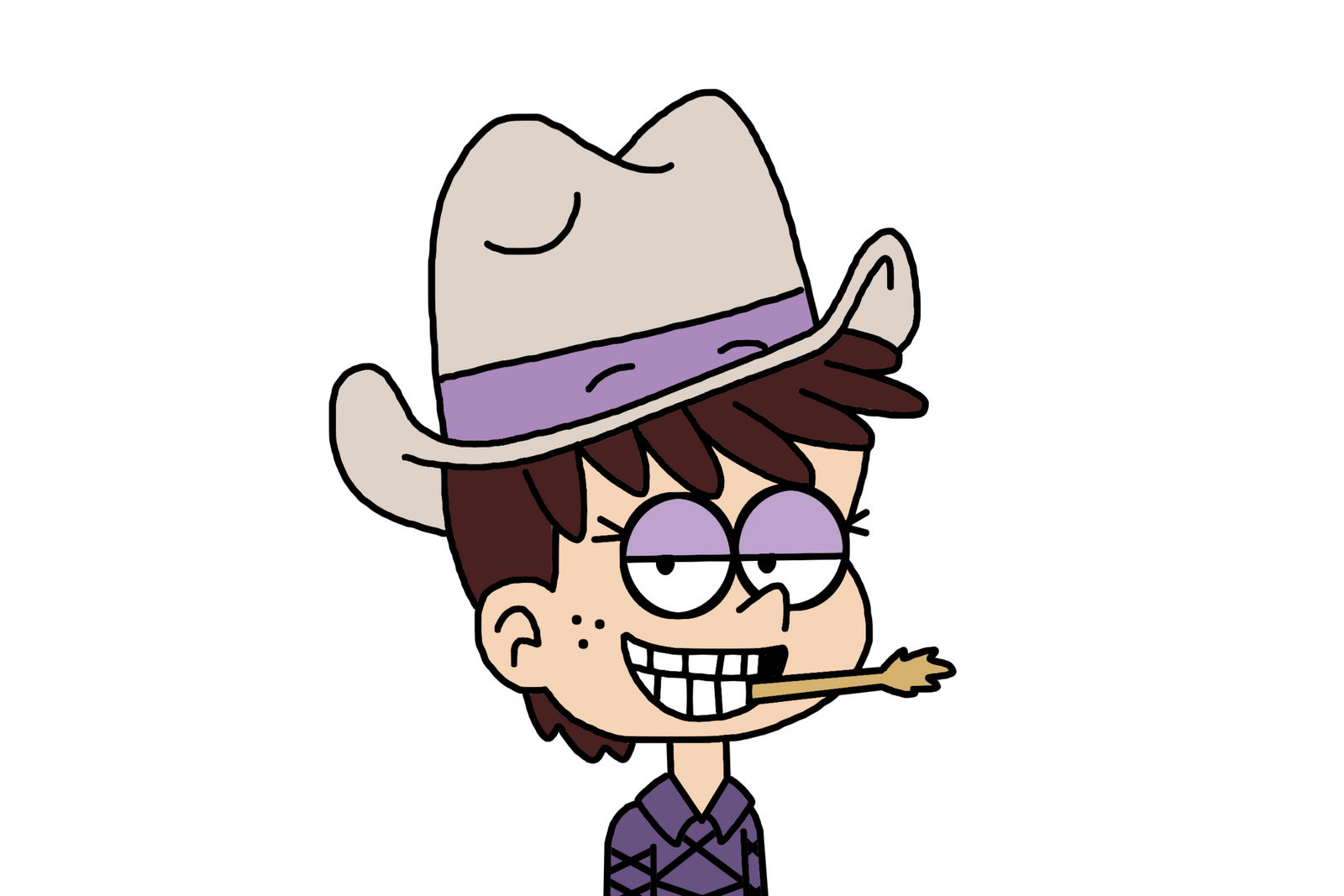 Luna Loud with outfit from Homespun by Ultra-Shounen-Kai-Z on DeviantArt