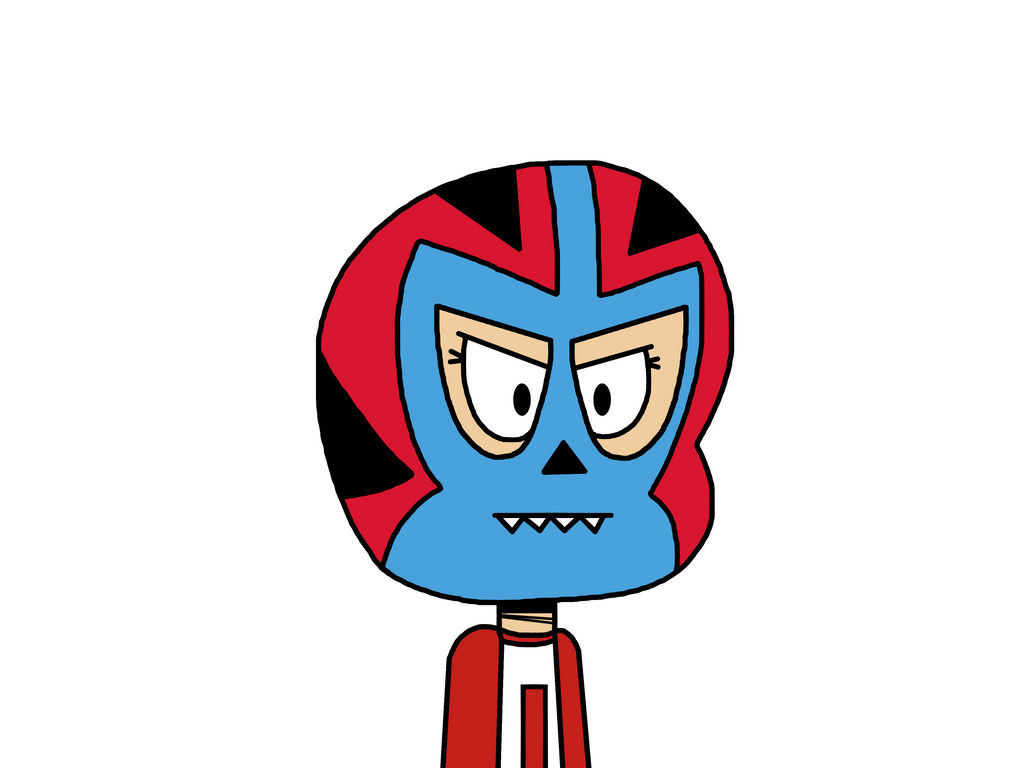 Lynn Mask Lynn Loud wearing Lucha Libre mask by Ultra-Shounen-Kai-Z on DeviantArt