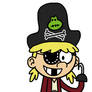 Lana Loud dressed as pirate