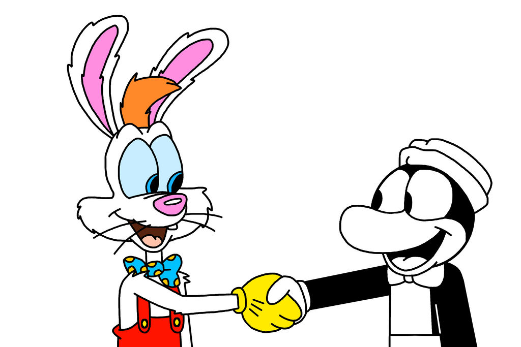 Roger Rabbit meets Flip the Frog by Ultra-Shounen-Kai-Z on DeviantArt