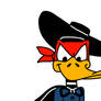 Daffy Duck as Scarlet Pumpernickel