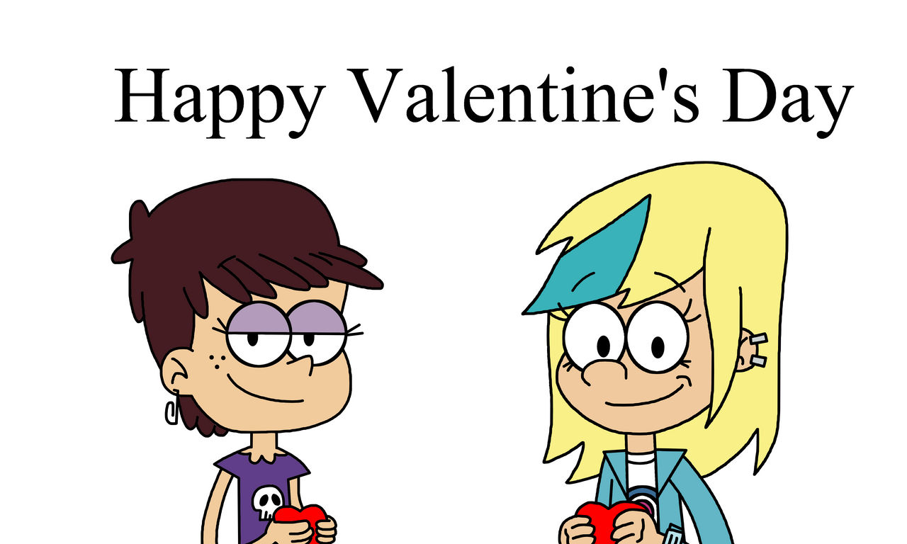 Valentine's Day with Luna Loud and Sam Sharp by Ultra-Shounen-Kai-Z on ...
