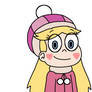 Star Butterfly with Magenta coat and hat