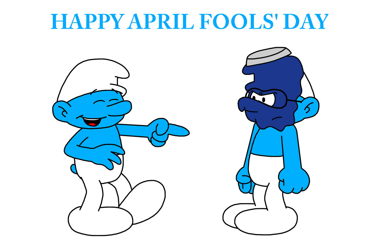 April Fools' Day with Jokey and Brainy Smurf by Ultra-Shounen-Kai-Z on  DeviantArt