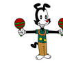 Yakko with outfit from The Monkey Song