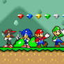 SMBZ - Mario, Luigi, Sonic, Shadow and Yoshi
