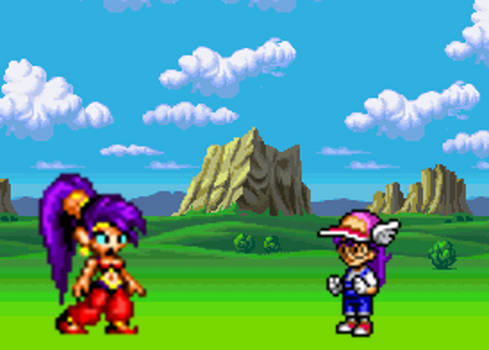 Shantae meets Arale Norimaki