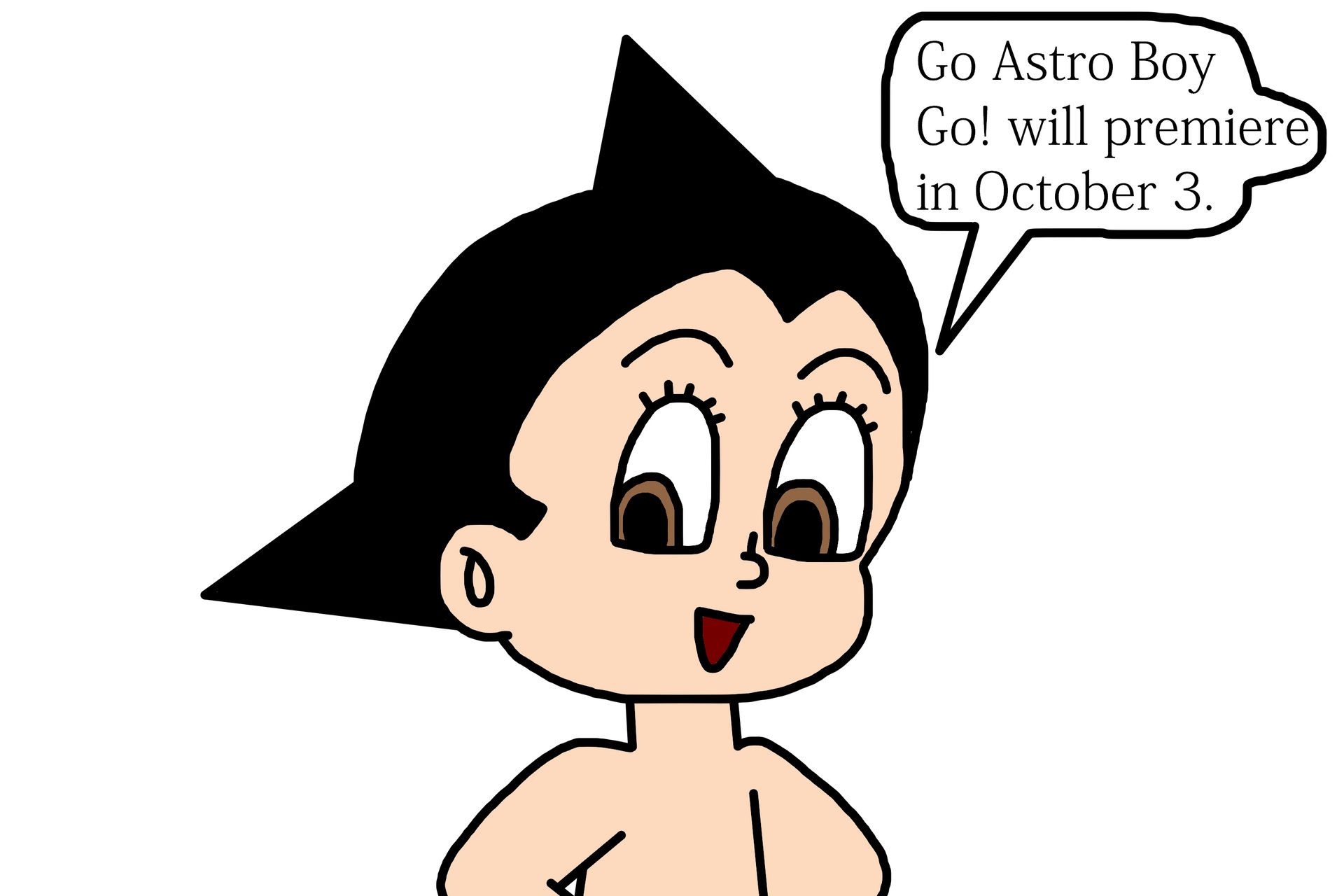 Go Astro Boy Go Will Premiere In October 3 By Mega Shonen One 64 On Deviantart Go Astro Boy Go Will Premiere In October 3 By Mega Shonen One 64 On Deviantart