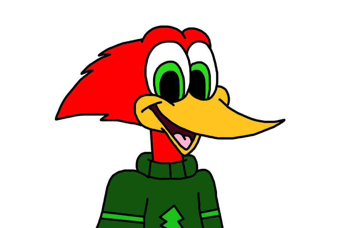 Woody Woodpecker With Sweater By Ultra Shounen Kai Z On Deviantart Woody Woodpecker With Sweater By Ultra Shounen Kai Z On Deviantart
