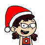 Adelaide Chang with Santa Claus hat