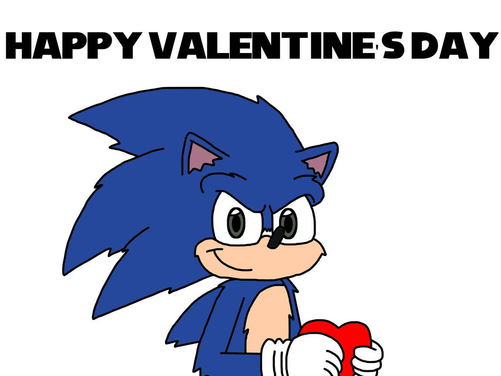 Happy Valentine's Day from Movie Sonic by Ultra-Shounen-Kai-Z on DeviantArt