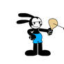 Oswald with paddle ball