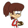 Lynn Loud with ice cream sandwich