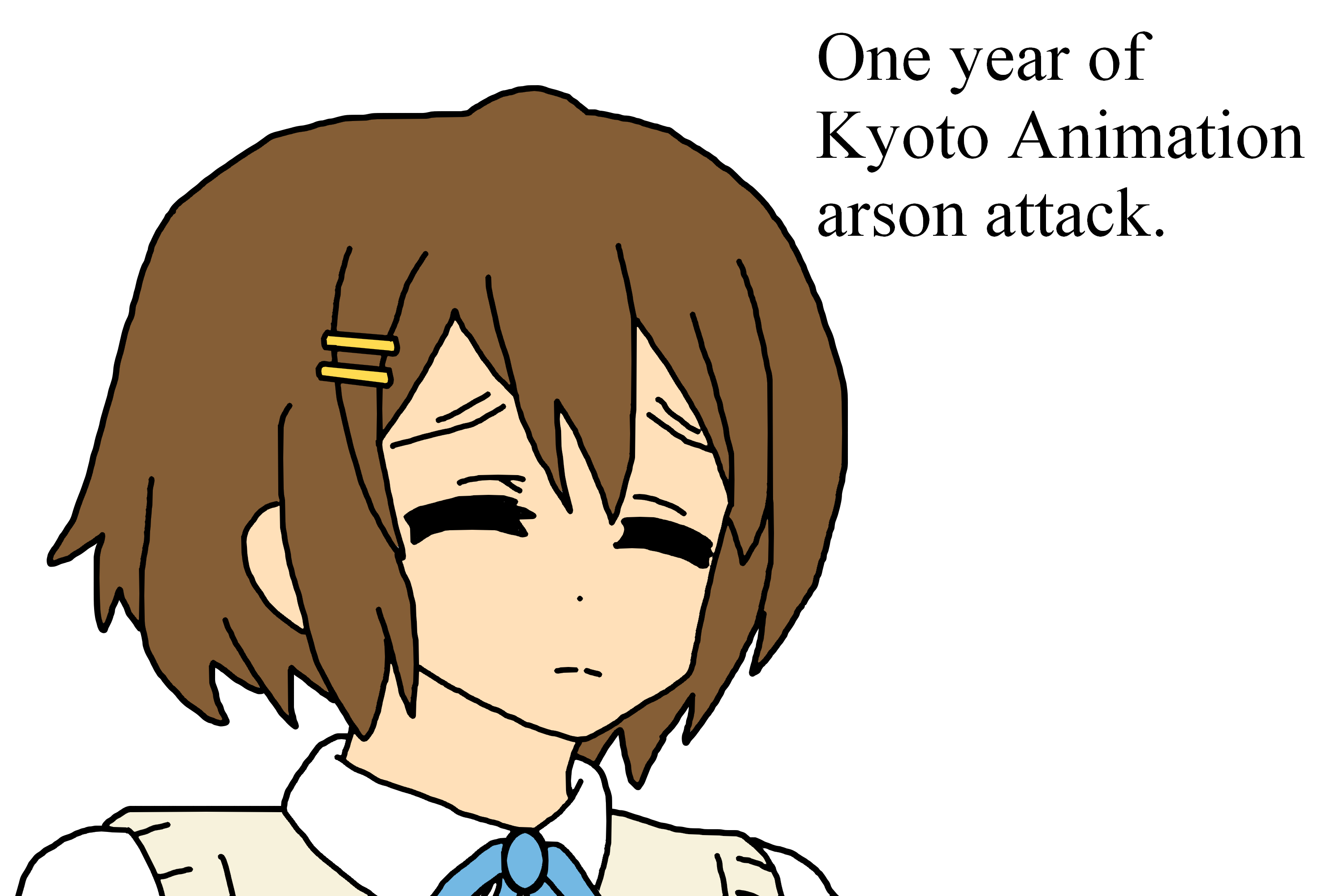 One year of Kyoto Animation arson attack by Ultra-Shounen-Kai-Z on  DeviantArt