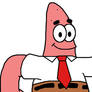 Patrick Star with SpongeBob's outfit