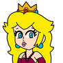 Princess Peach with outfit from All Stars CM