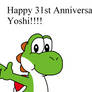 Happy Late 31st Anniversary, Yoshi