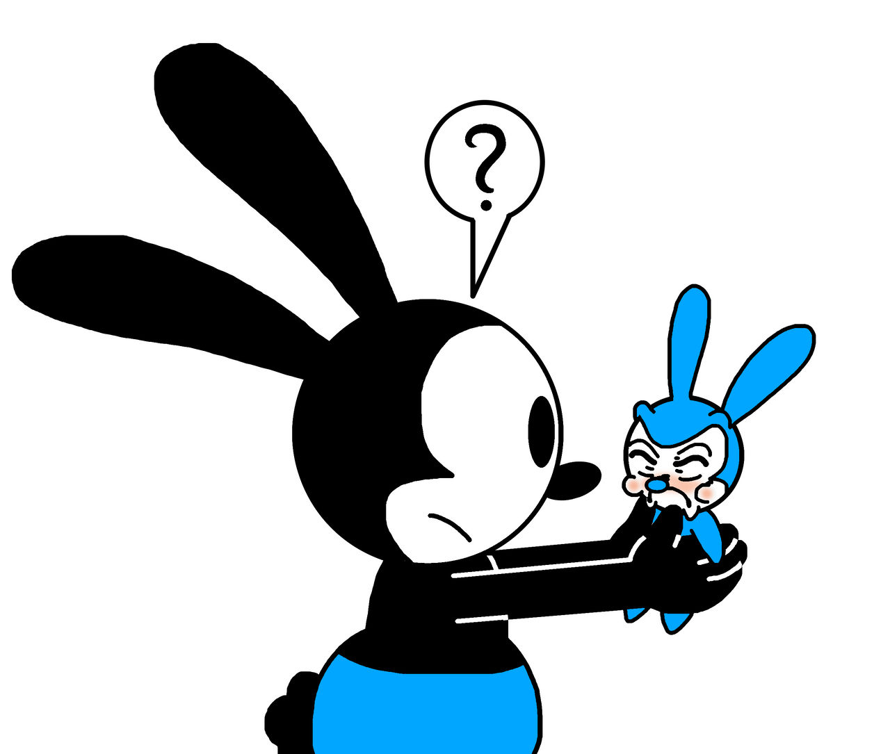 Lucky Rabbit Deviantart Mama - Oswald the Lucky Rabbit version by Ultra-Shounen-Kai-Z on DeviantArt