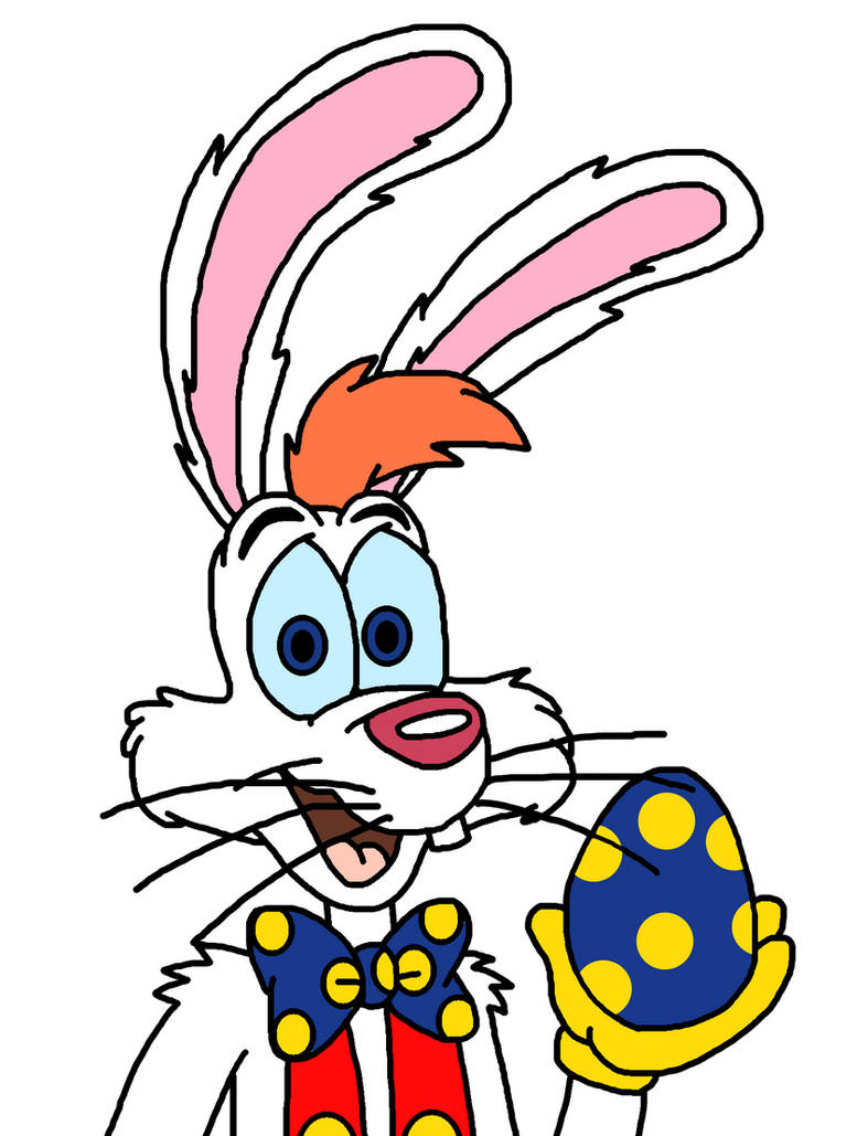 Roger Rabbit with easter egg by Ultra-Shounen-Kai-Z on DeviantArt