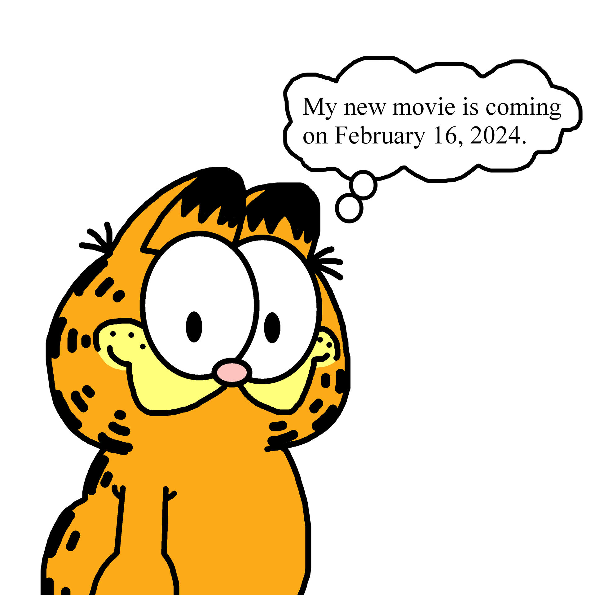 New Garfield movie coming in 2024 by UltraShounenKaiZ on DeviantArt