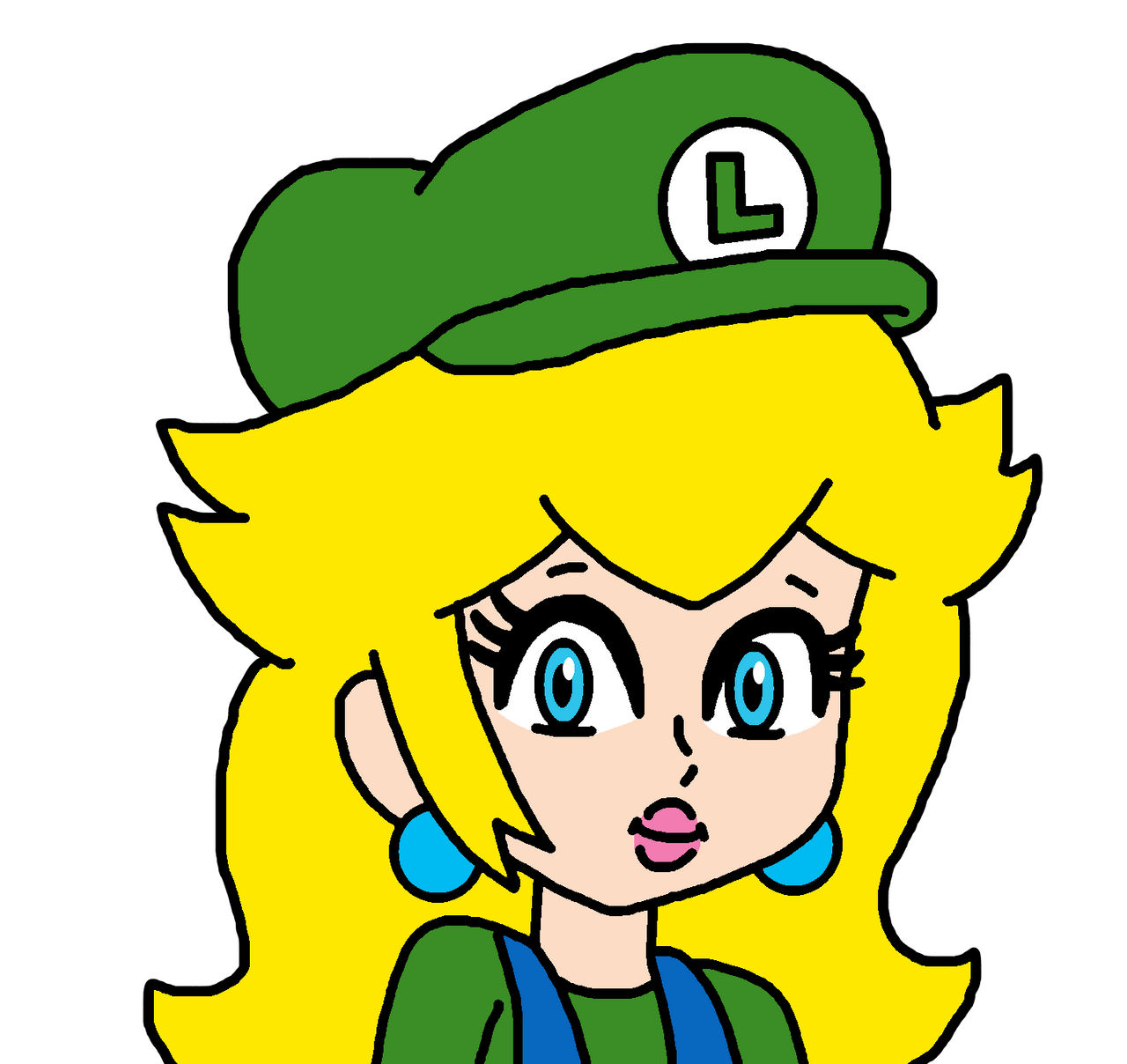 princess peach dressed as luigi Princess Peach dressed as Luigi by Ultra-Shounen-Kai-Z on DeviantArt