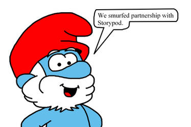 The Smurfs got partnership with Storypod