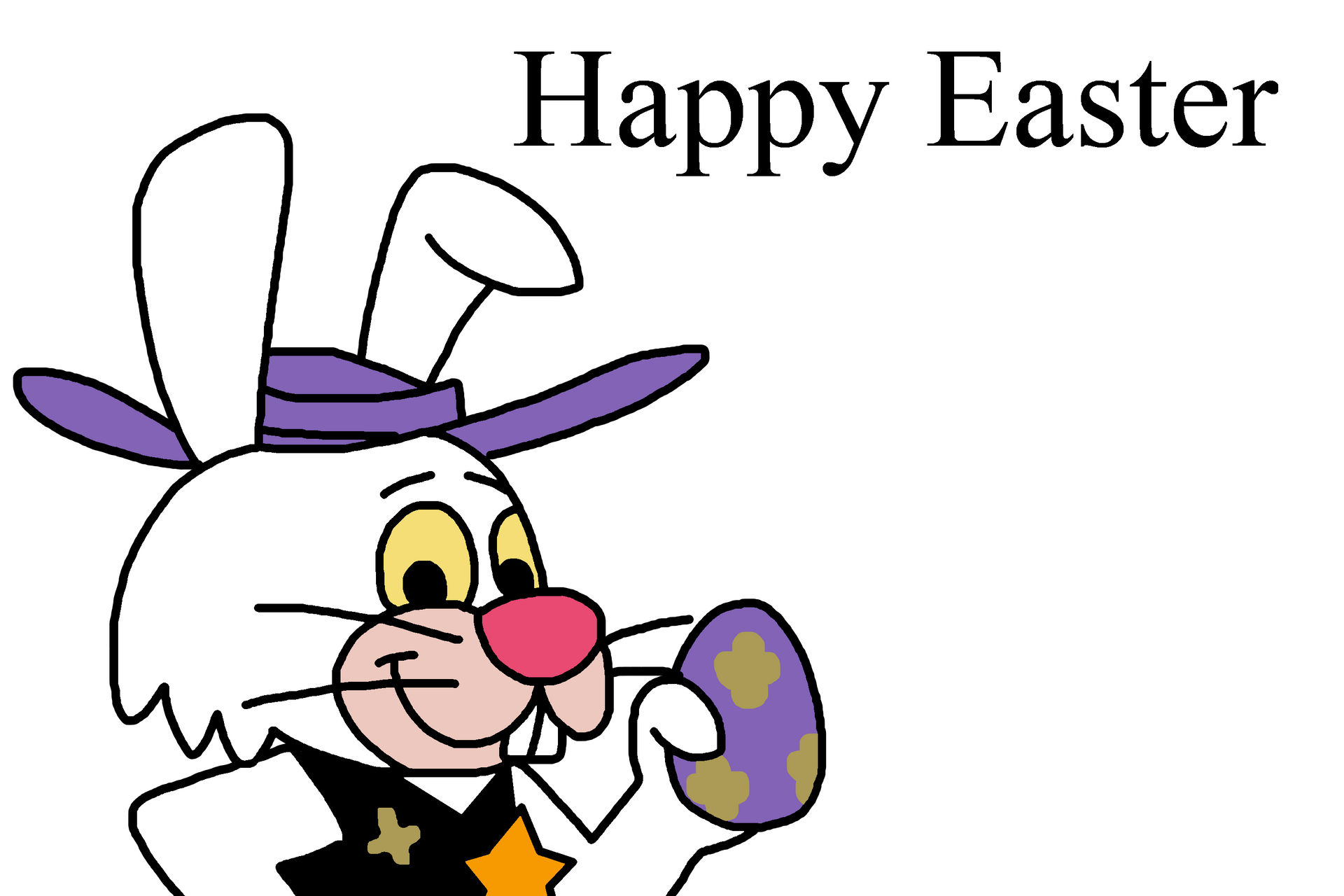 Happy Easter from Ricochet Rabbit by Ultra-Shounen-Kai-Z on DeviantArt