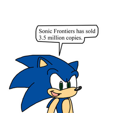 Sonic Frontiers has officially sold 3 million units