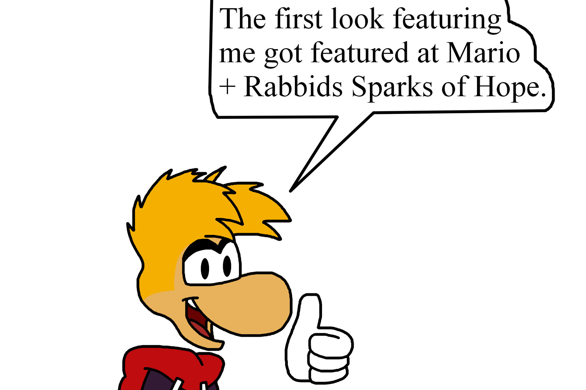 First look at Rayman second Mario and Rabbids game by Ultra-Shounen-Kai ...