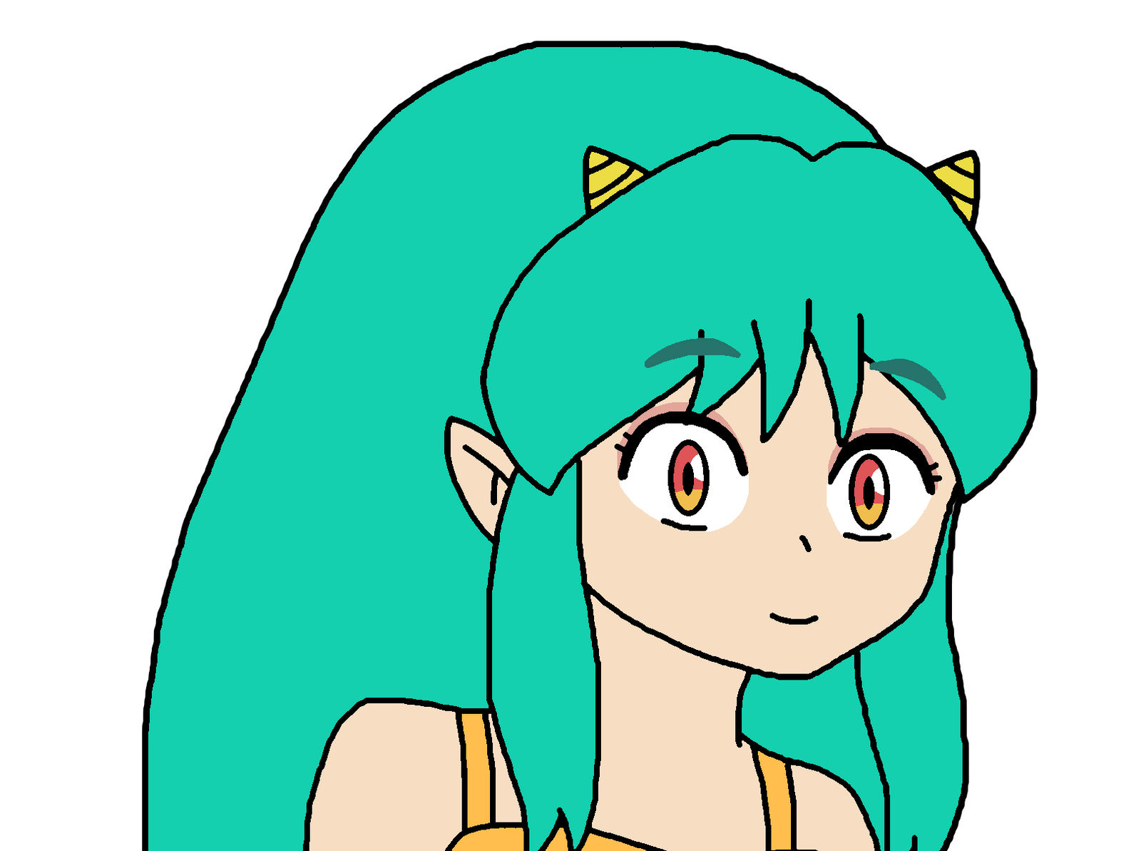 Lum Invader with swimsuit from episode 7 from 2022 by Ultra-Shounen-Kai ...