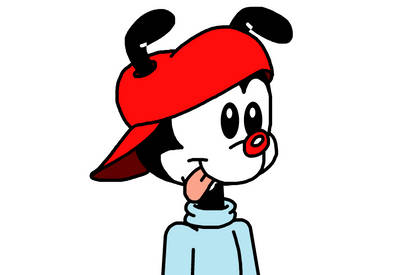 Wakko Warner without whiskers