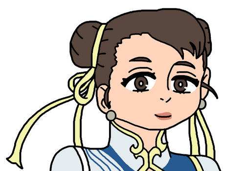 Chun-Li with outfit from Street Fighter 6