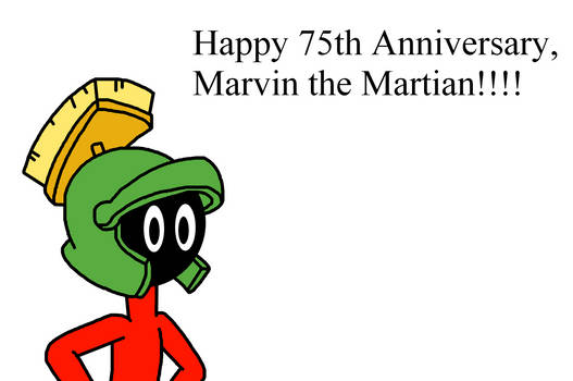 Happy 75th Anniversary, Marvin the Martian